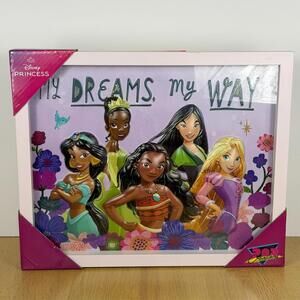 Disney Princess Pop Art My Dreams My Way Framed Wall Art 15"x12.5" 202 Creations